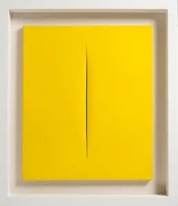 Lucio Fontana, Concetto spaziale, Attese, 1966