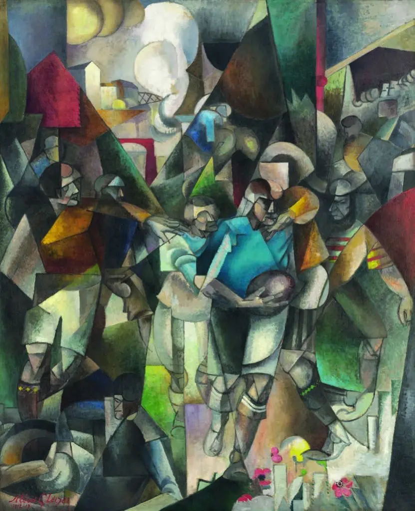 Albert Gleizes Les Joueurs de football, 1912-1913