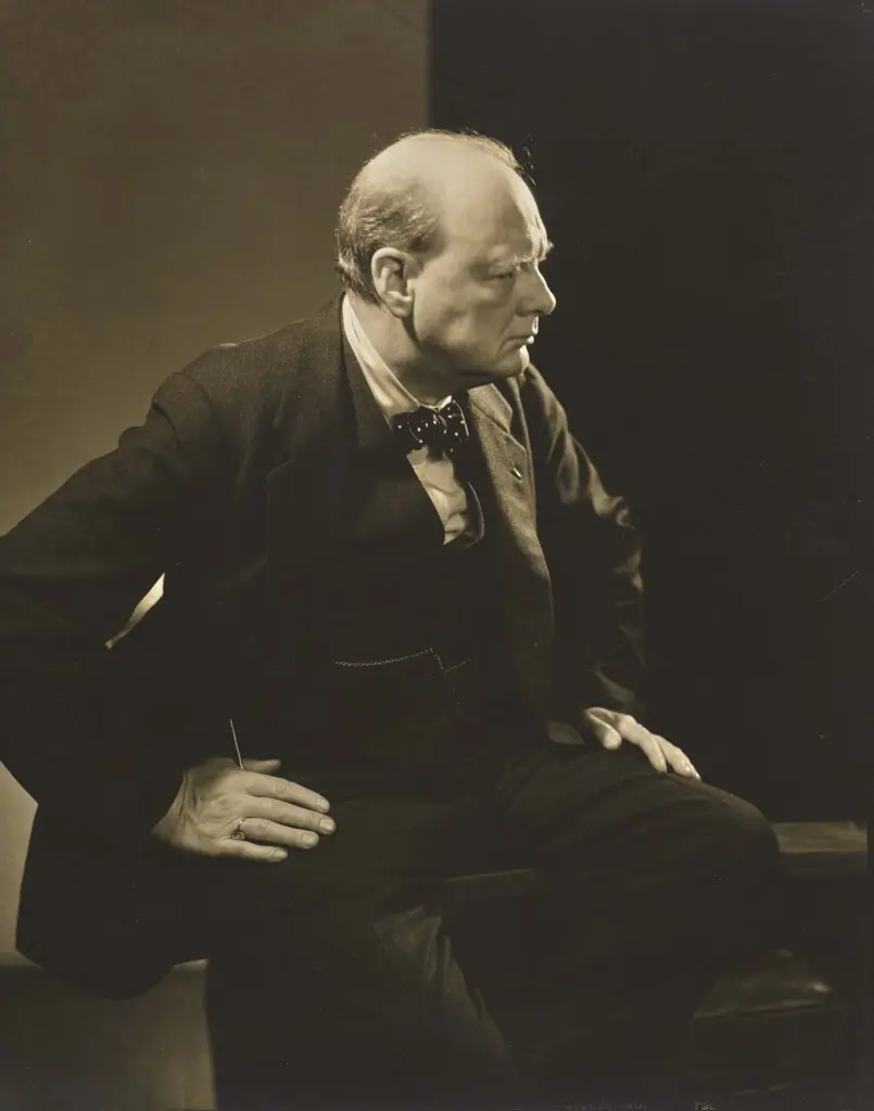 Edward Steichen, Winston Churchill, 1932, Vanity Fair