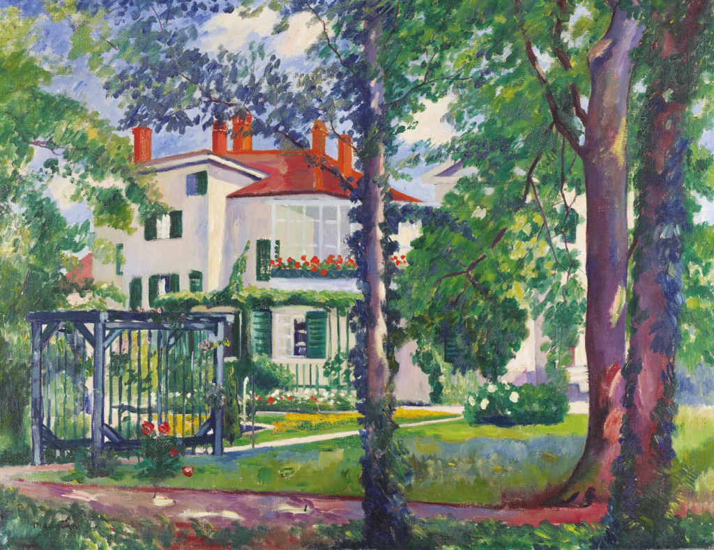 Henri Charles Manguin La Villa Flora, 1912 Huile sur toile, 76 x 96 cm Kunst Museum Winterthur HahnloserJaeggli Stiftung