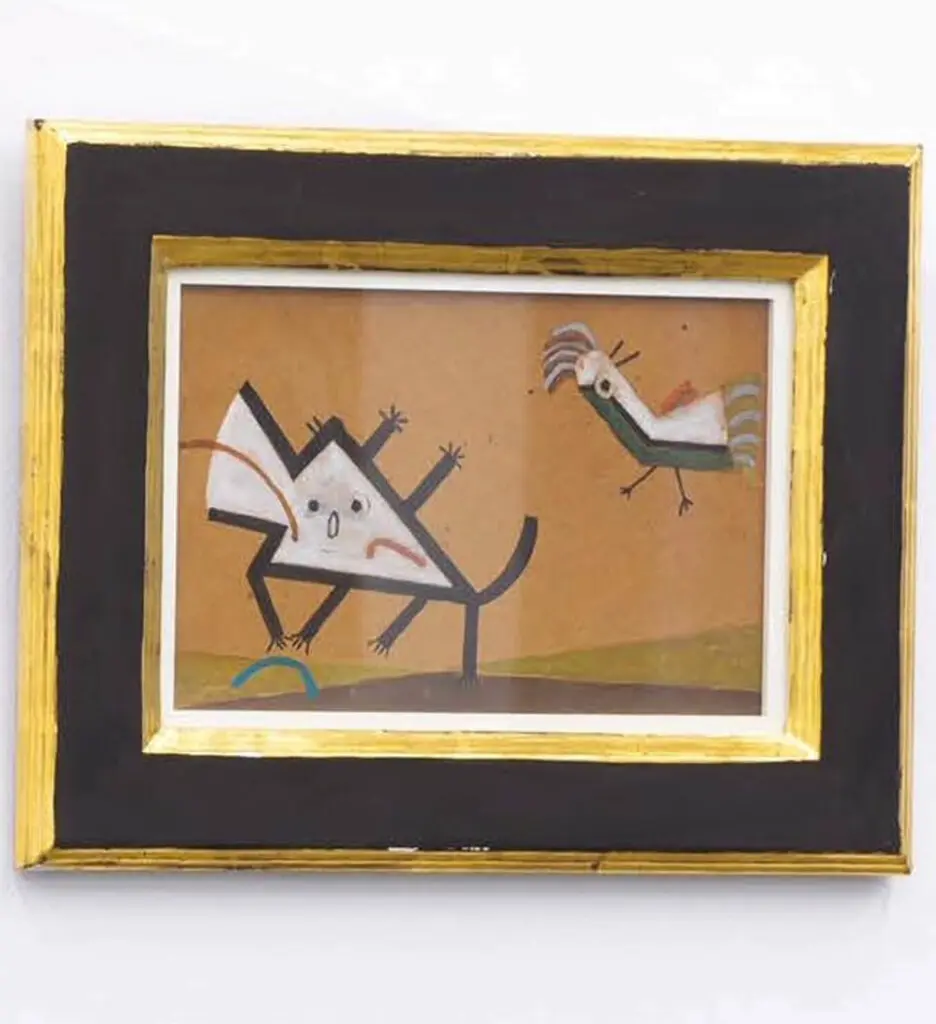 Victor Brauner (1903-1966) Sans titre, 1951 Gouache, aquarelle sur papier Collection privée, Mme Vera Michalski-Hoffmann © 2024, Prolitteris, Zürich