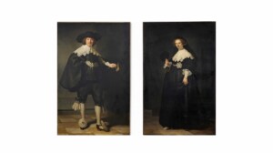 Rembrandt Portraits de Marlen Soolmans et Oopjen Coppit 
