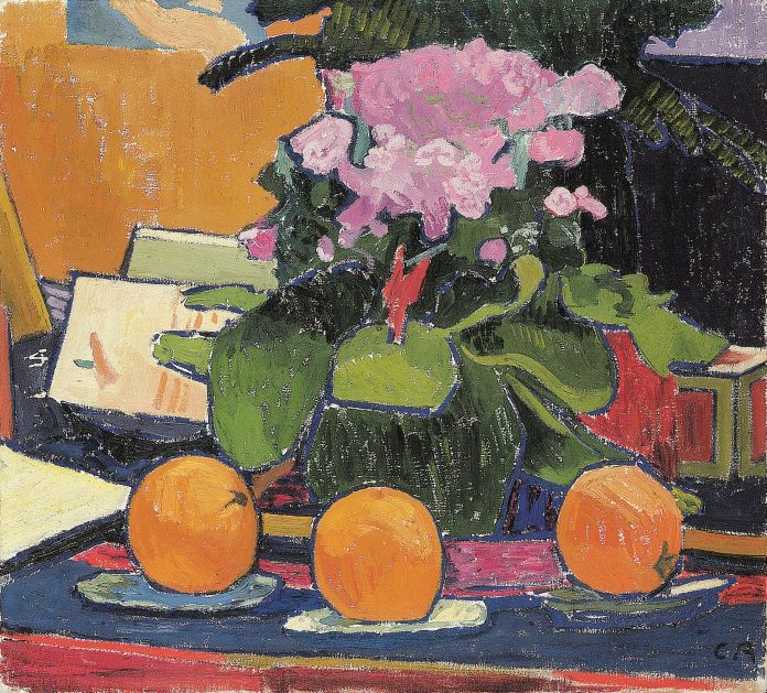 Amiet_Cuno_Stillleben_mit_drei_Orangen
