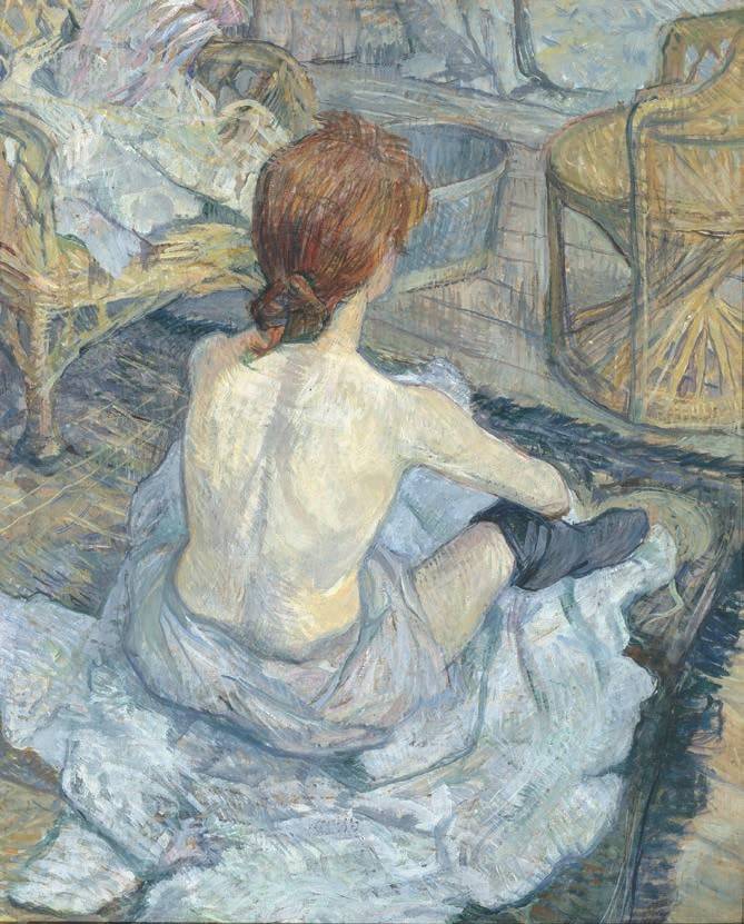 Rousse (La Toilette), 1889 Huile sur carton, 67 x 54 cm Musée d’Orsay, Paris © Rmn-Grand Palais (Musée d’Orsay) Hervé Lewandowski