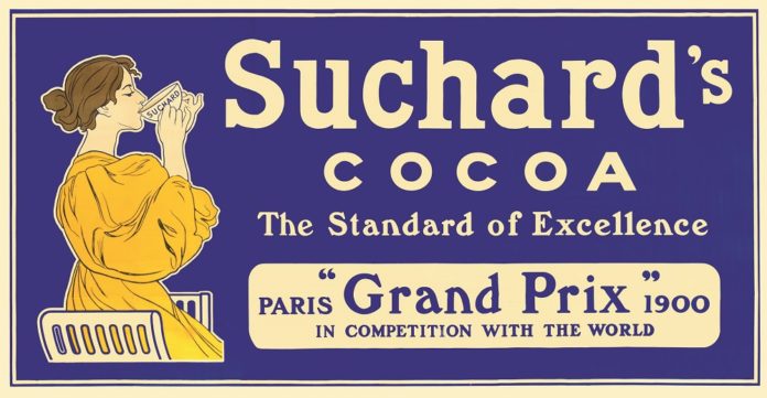 Suchard's cocoa, 1900 Suchard in Artpassions Web