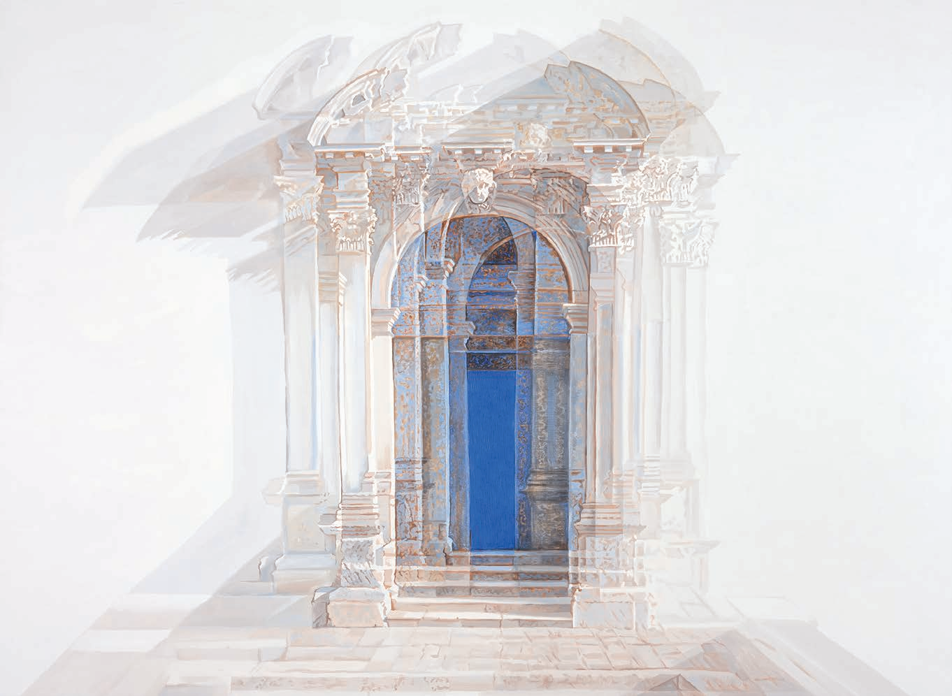 Porta delle Terese 51, 2019 Huile sur toile, 140 x 190 cm © Roger de Montebello