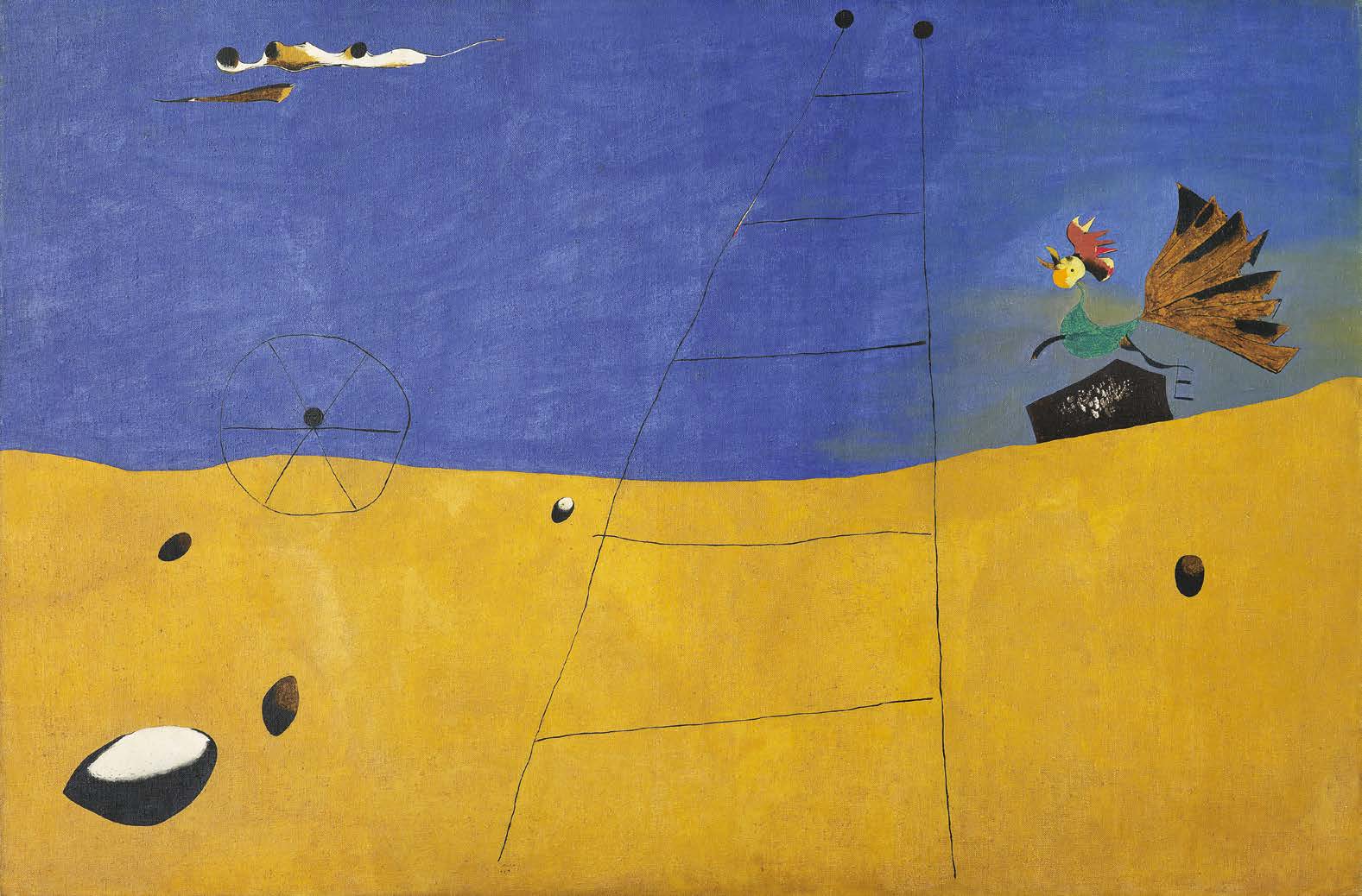 Joan Miró Paysage (Paysage au coq), 1927