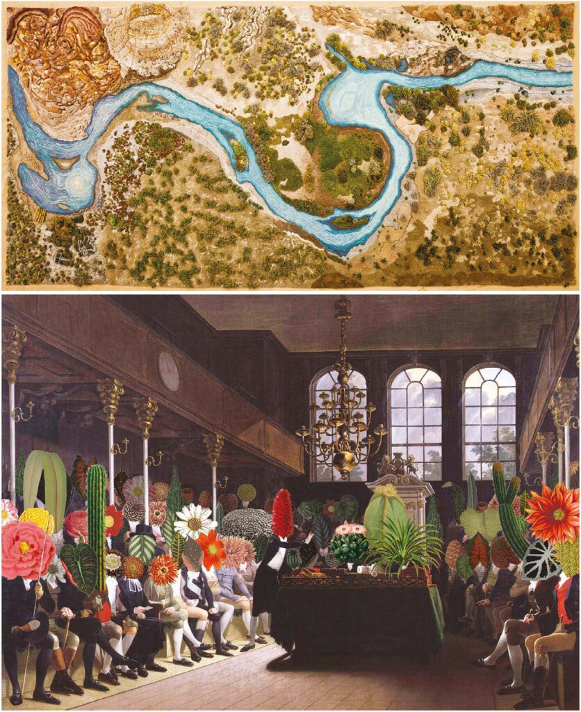 Alexandra Kehayoglou Santa Cruz River Tapisserie, 2016-2017 - Céline Baumann Le parlement des plantes, 2020