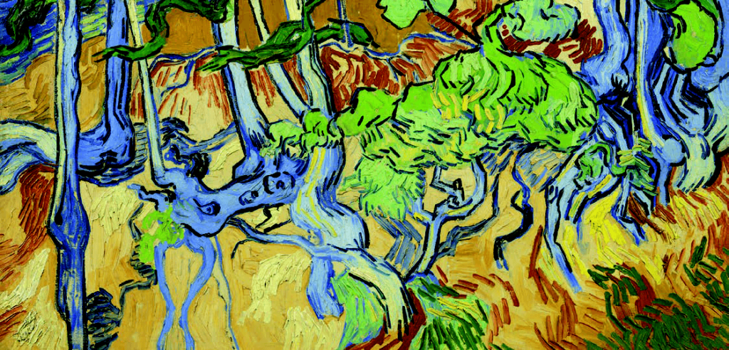 Racines d’arbres, Dimanche 27 juillet 1890 Huile sur toile, 50,3 x100,1cm Van Gogh Museum, Amsterdam