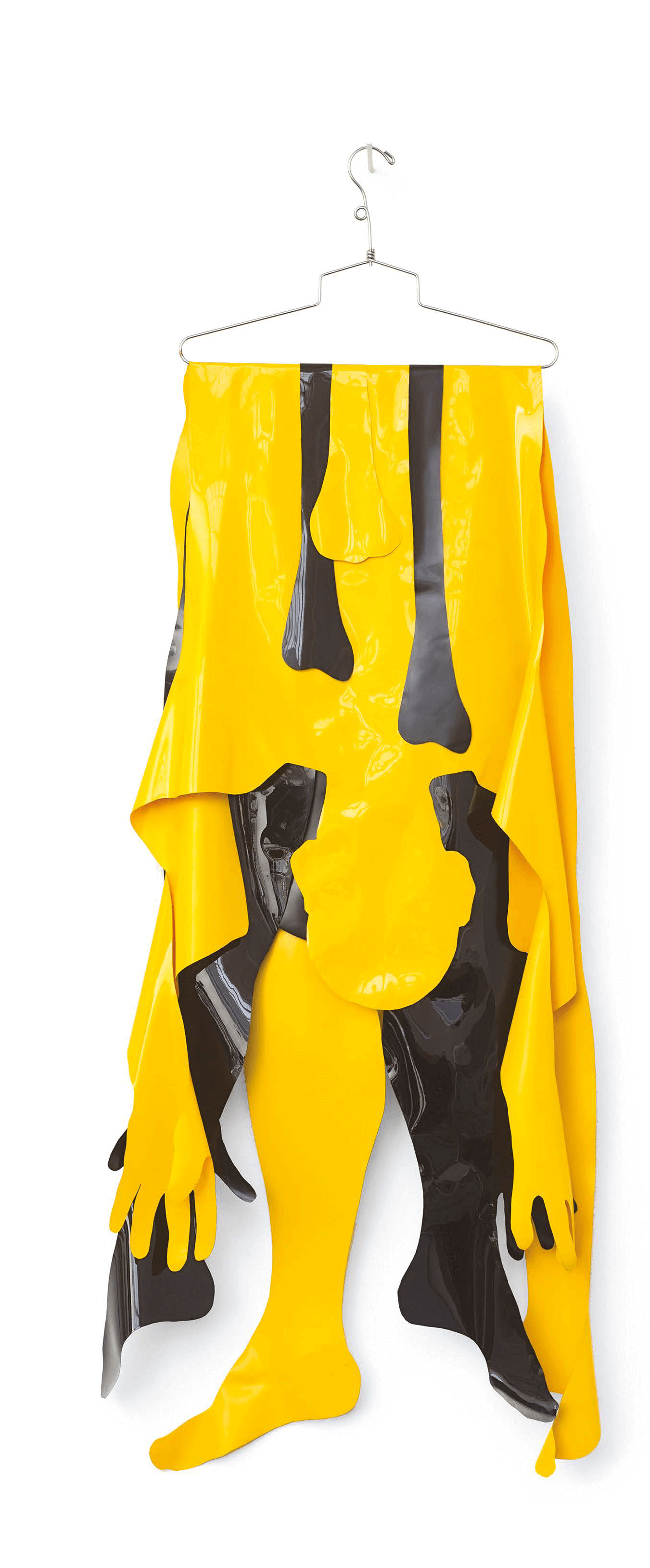 Claes, 1970, vinyle et cintre en métal chromé, 143,2 x 57,2 x 4,5 cm, Kiki Kogelnik Foundation © Kiki Kogelnik Foundation. All rights reserved