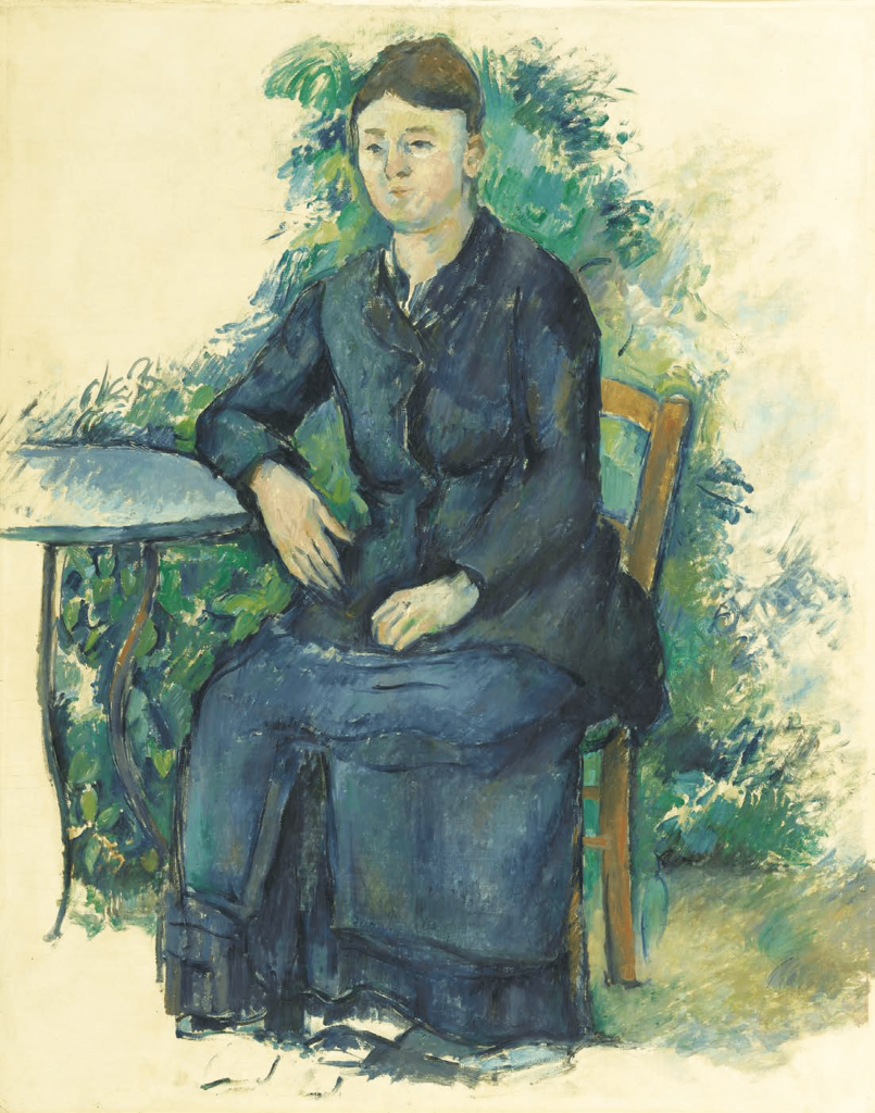 Paul Cézanne Portrait de Madame Cézanne 18851895 Huile sur toile 81x65cm Musée de lOrangerie Paris