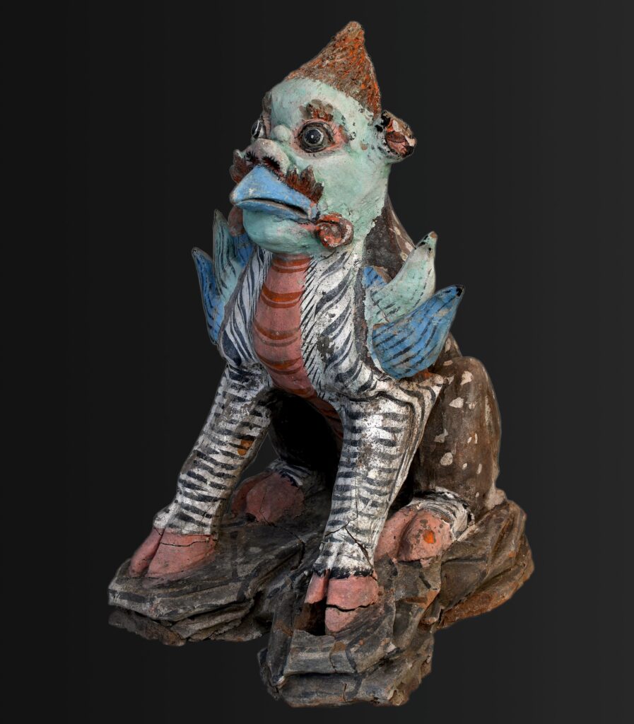 Créature mythique, Mongolie, Second Empire turc (683–734), Chinggis Khaan National Museum