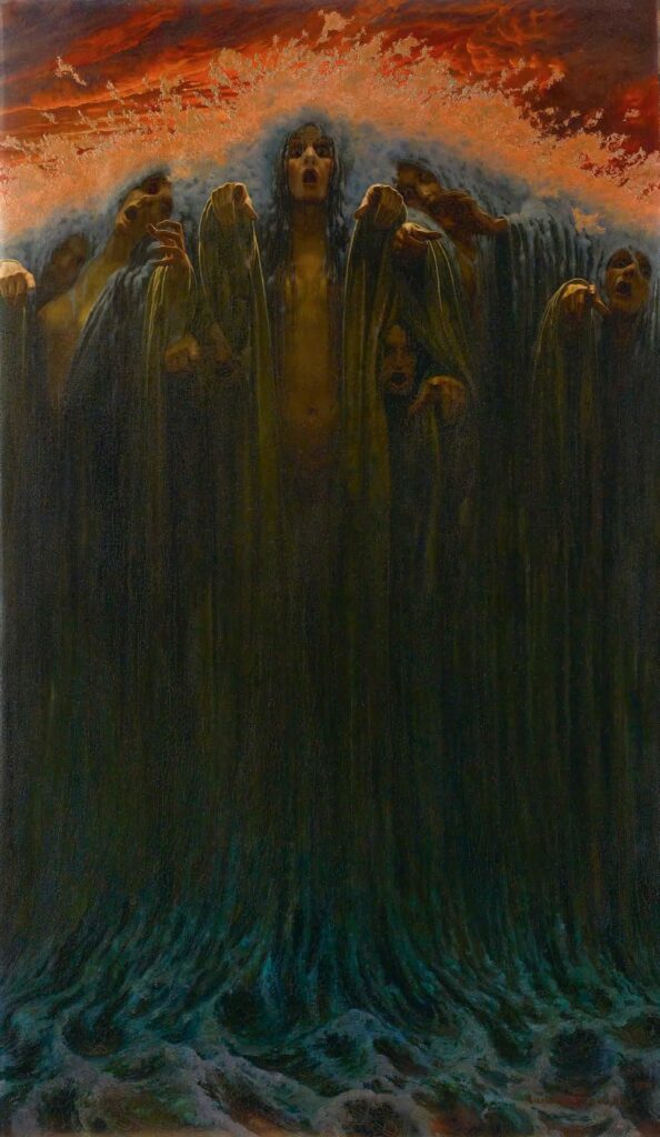 La Vague, 1907
Huile sur toile, 196 x 116 cm
Don d’Ombra Schwabe, 1932
Inv. CR 0161 © MAH, photo F. Bevilacqua