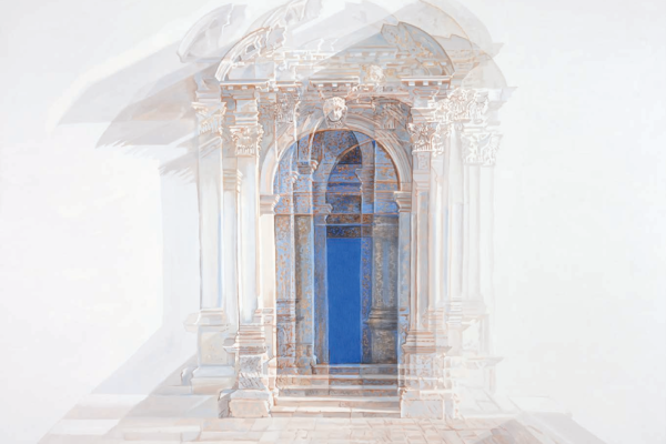 Porta delle Terese 51, 2019 Huile sur toile, 140 x 190 cm © Roger de Montebello