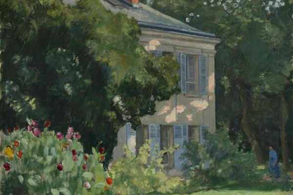 5- Le Jardin de la Queue-en-Brie, Ernest Rouart, 1910, huile sur toile (92,5*79,2) - collection particulière - photo © Christian Baraja