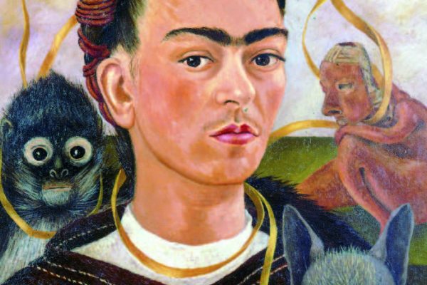 Autorretrato con changuito
(Autoportrait avec petit
singe), 1945
© Collection Museo Dolores Olmedo,
Xochimilco, México