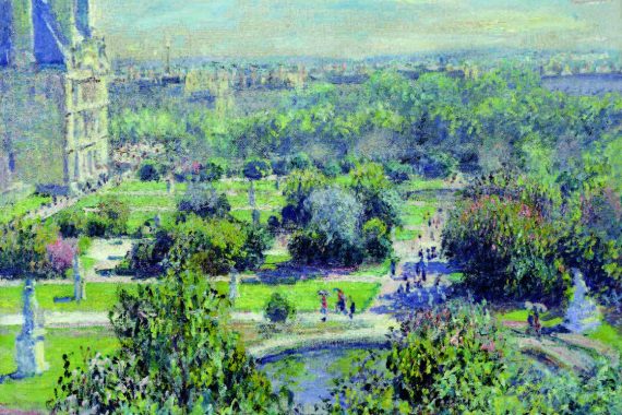 Les Tuileries, 1876
Huile sur toile, 54 x 73 cm
Paris, musée Marmottan Monet
Legs Victorine Donop de Monchy
© Musee Marmottan Monet, Paris, France/
Giraudon/ The Bridgeman Art Library