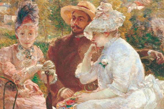 Marie Bracquemond Sur la terrasse à Sèvres, 1880 Huile sur toile, 88 x 115 cm Association des amis du Petit
Palais, Genève
© Photo Studio Monique Bernaz, Genève