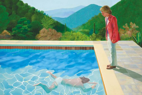Portrait of an Artist
(Pool with Two Figures), 1972
Acrylique sur toile, 213,36 x 304,8 cm
© David Hockney
Yageo Foundation Collection, Taiwan
© Photo : Art Gallery of New South Wales /
Jenni Carter