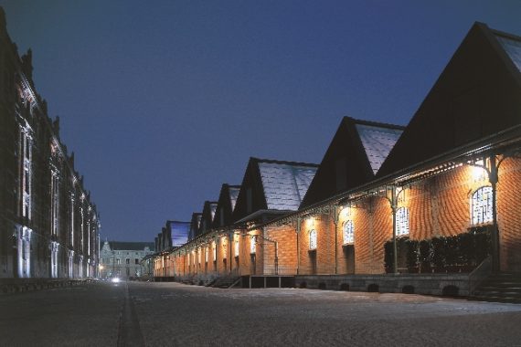 Tour & Taxi à Bruxelles, lieu emblématique de la BRAFA