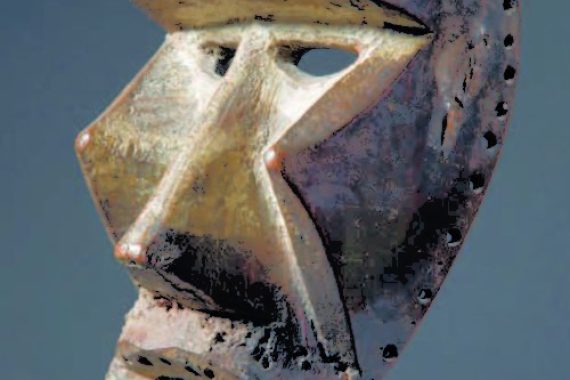 Masque Dan Kran, Côte d’Ivoire
Début du XXe siècle
Hauteur 24,5 cm
Acquis auprès de la Galerie
Monbrison, Paris, 1999
Ex collection particulière,
Paris depuis lors
Courtesy Galerie Flak, photo : © D. Voirin