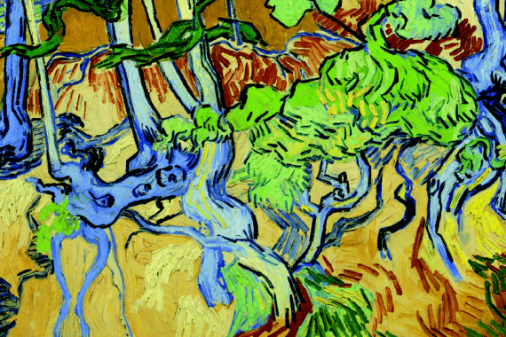 Racines d’arbres, Dimanche 27 juillet 1890 Huile sur toile, 50,3 x100,1cm Van Gogh Museum, Amsterdam