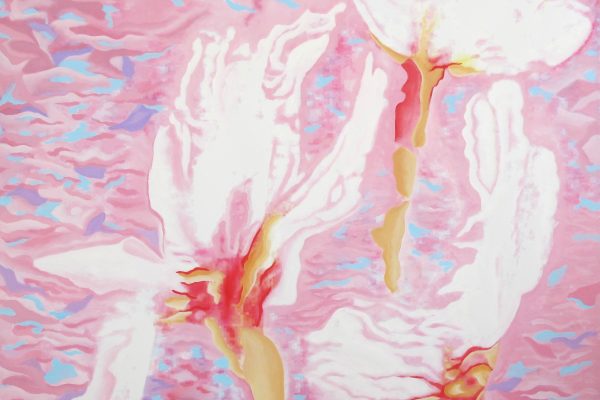 Sakura, peinture-O.Delhoume