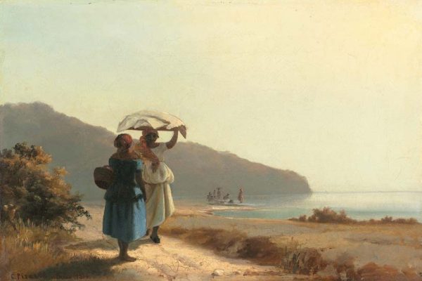 Deux Femmes causant
au bord de la mer, 1856
Huile sur toile, 27, 7 x 41 cm
Collection of Mr. and Mrs. Paul
Mellon, Washington, National 
Gallery of Art
© Courtesy National Gallery of Art, Washington