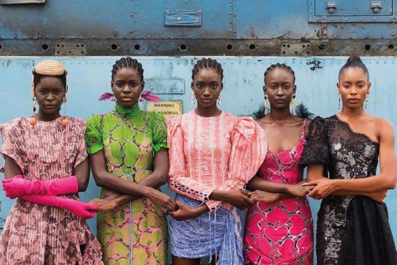 Stephen Tayo
Models holding hands
Lagos, Nigeria, 2019
Courtesy Lagos Fashion Week