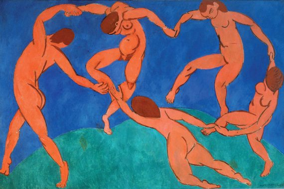 Henri Matisse (1869-1954)
Danse, 1909-1910
Huile sur toile, 260 x 391 cm
Saint-Pétersbourg,
Musée de l’Ermitage
© Succession H. Matisse, Amsterdam 2010