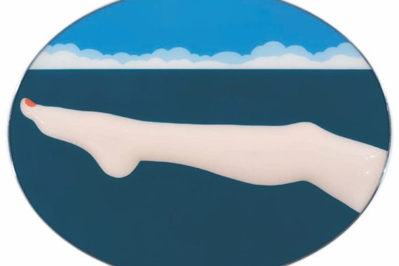 Seascape #10, 1966 Plexiglas moulé et peinture gripflex, 113 x 148,6 x 4,4 cm © The Estate of Tom Wesselmann/ Licensed by VAGA, New York