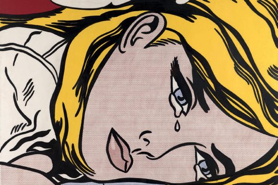 Sweet Dreams, Baby!, 1965
Sérigraphie (impression à partir de
3 écrans : jaune, rouge et noir) sur
papier vélin. 95,5 x 70 cm
© Estate of Roy Lichtenstein / 2026,
ProLitteris, Zurich. Kunstmuseum Basel,
Kupferstichkabinett, Ankauf
© Photo : Martin P. Bühler