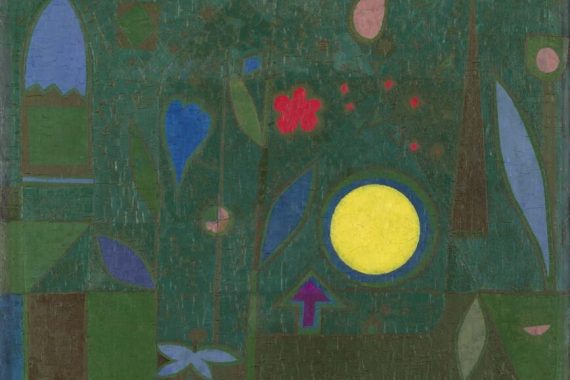 Paul Klee (1879-1940)
Vollmond im Garten, 1934
Huile sur toile, 50,3 x 60,1 cm
Hermann und Margrit RupfStiftung,
Kunstmuseum Bern
© Paul Klee’s Estate/VEGAP, 2016