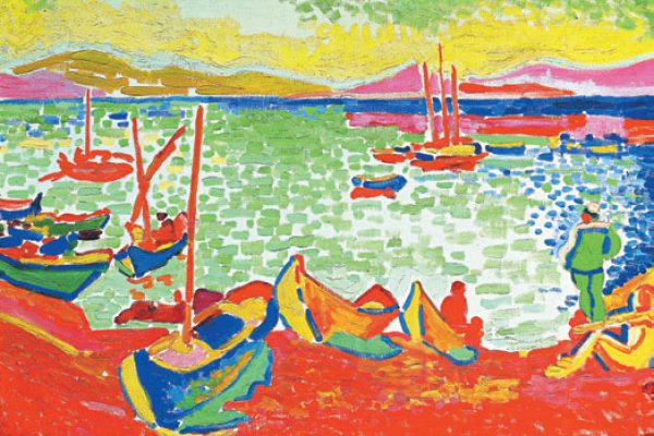 André Derain (1880-1954)
Bateaux dans le port
de Collioure, 1905
Huile sur toile, 72 x 91 cm