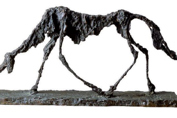 Le Chien, 1951
Bronze, 43 × 92 cm
© Archives Fondation Maeght
© Succession Giacometti, Adagp Paris 2010